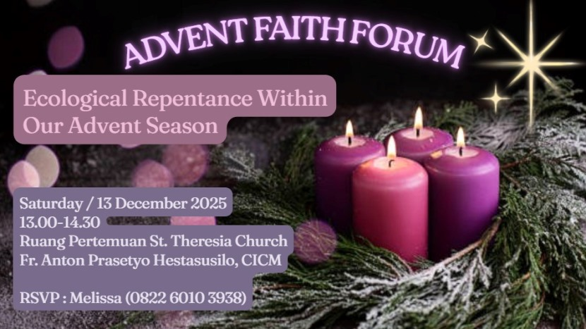 Advent Faith Forum - 13 December 2025 13.00 - 14.30