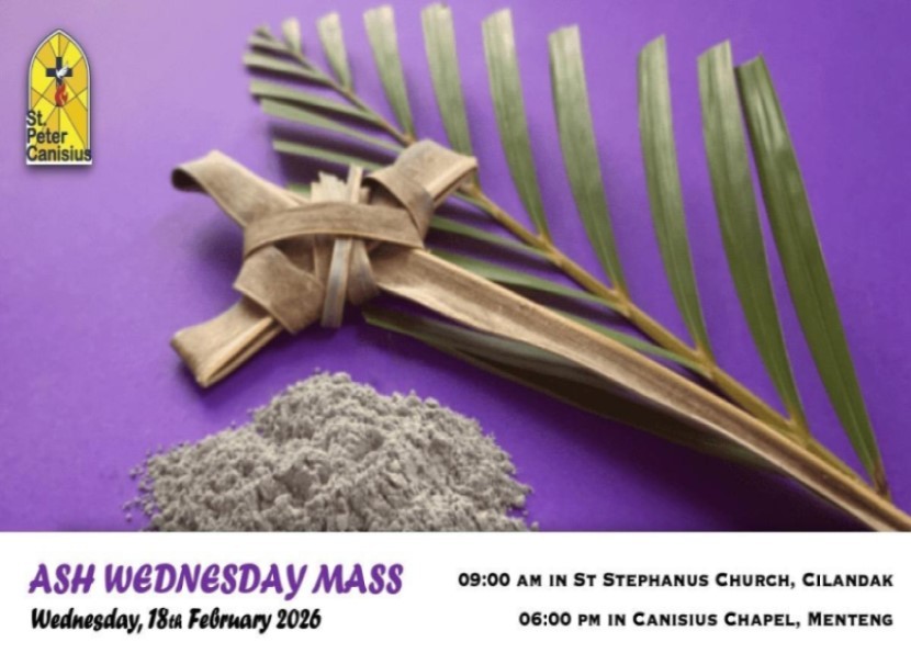 Ash Wednesday Mass - 18th February 2026