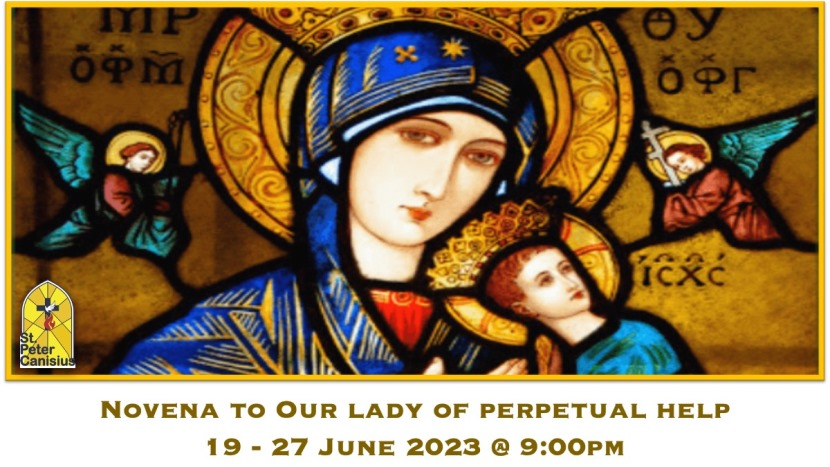 Novena to Our Lady of Perpetual Help - 19 to 27 June 2023