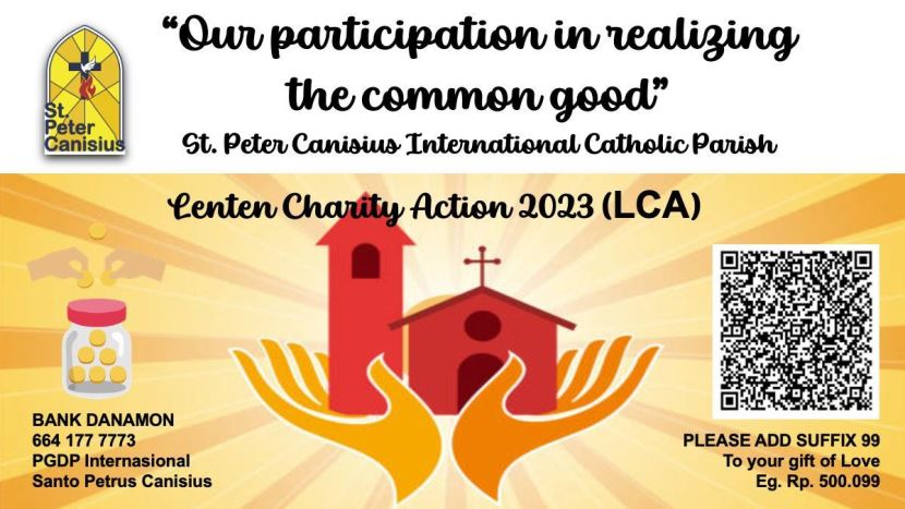 Lenten Charity Action 2023 (LCA)