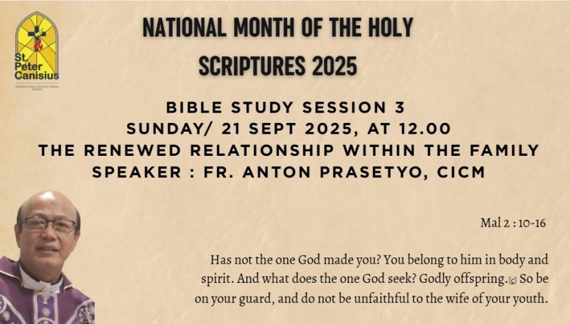 Bible Study Session 3 - Sun, September 21 2025 12.00PM