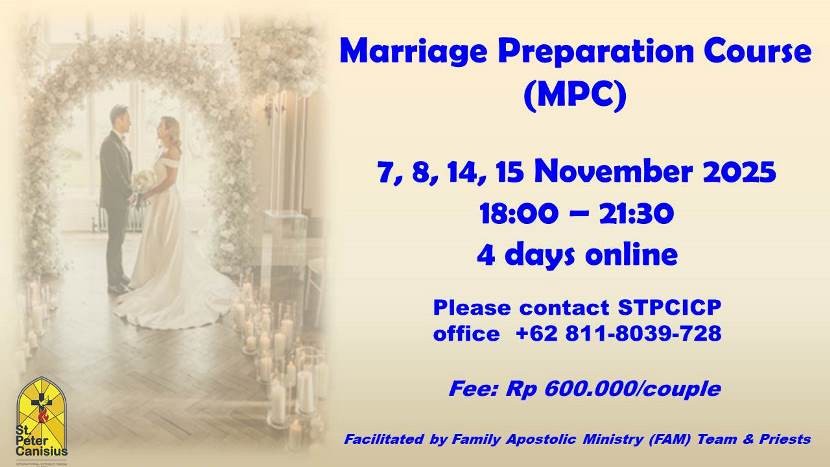 Married Preparation Course (MPC) - November 2025