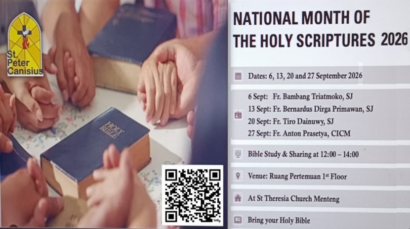 National Month of The Holy Scriptures 2026 - 6, 13, 20 and 27 September 2026