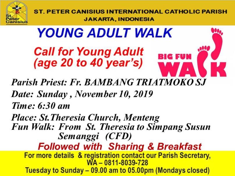 Young Adult Walk 