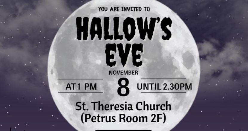 YF - Hallow's Eve 8th November 2025 1.00-2.30PM